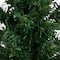 18" Unlit Two-Tone Mixed Pine Artificial Christmas Tree with Burlap Base